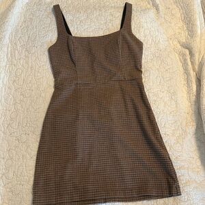 Plaid Abercrombie & Fitch Mini Dress